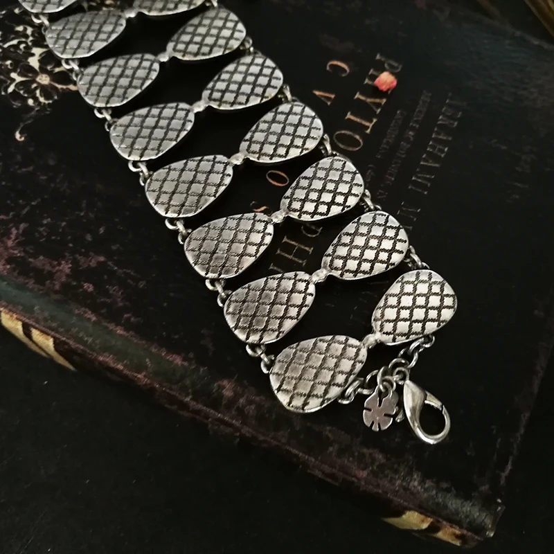 Vanssey винтажный Модный этнический браслет с камнями в форме капли свадебные