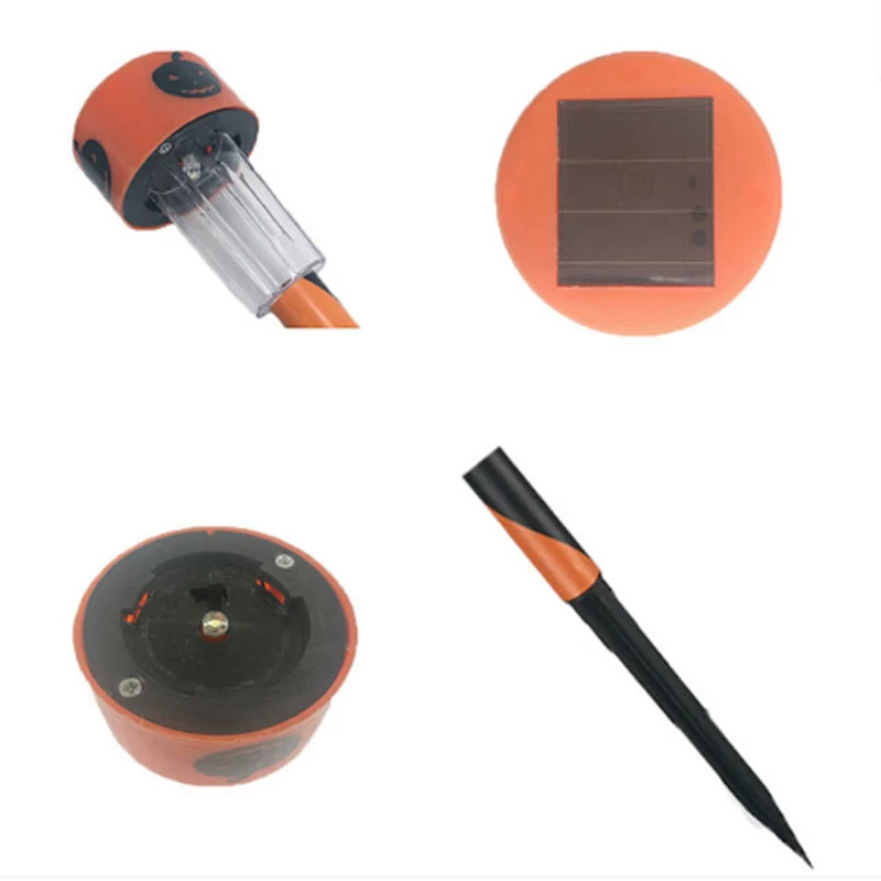 Рождество Хэллоуин мини Солнечный свет СИД солнечный светильник наружный