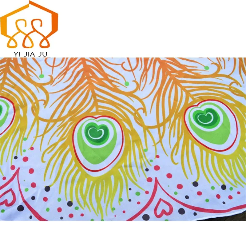 Новинка 2017 круглое пляжное банное полотенце шифоновые шарфы пляжные коврики для