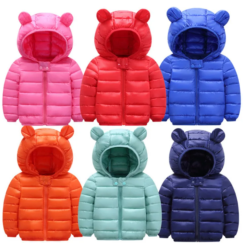 

2019 Boys Warm Hooded Jackets For Girls Coats Outerwear Children Clothes Autumn Baby Girls Jacket Winter Kids Outerwear Coat