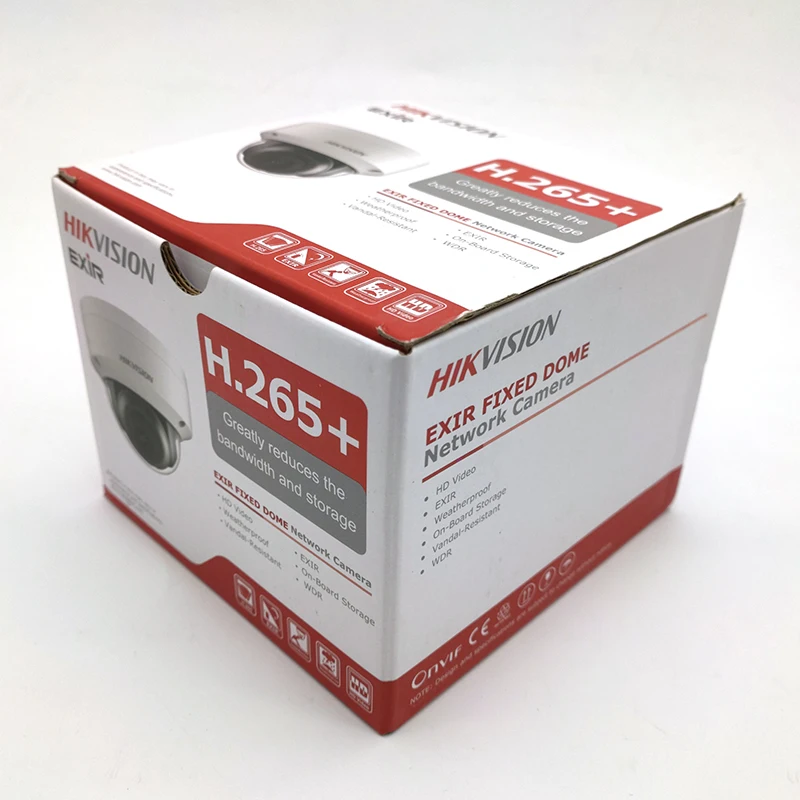 DS 2CD2143G0 I 4MP POE H.265 IR 30m IP67 слот для SD карты IP камера с куполом запасная детская