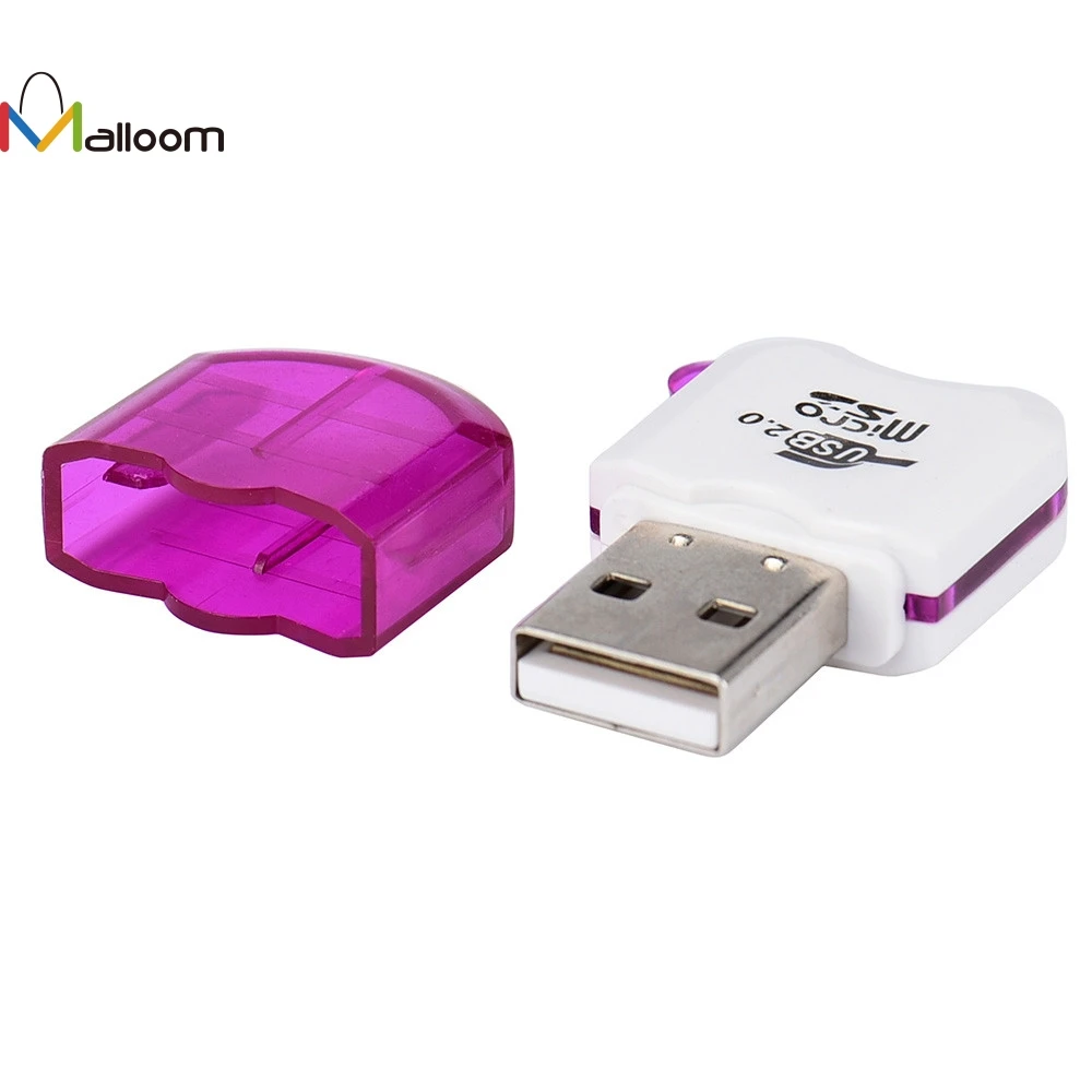 Malloom Новое поступление Цена высокоскоростной мини Micro SD USB 2,0 Micro TF T-Flash памяти SD кард-ридер адаптер#20