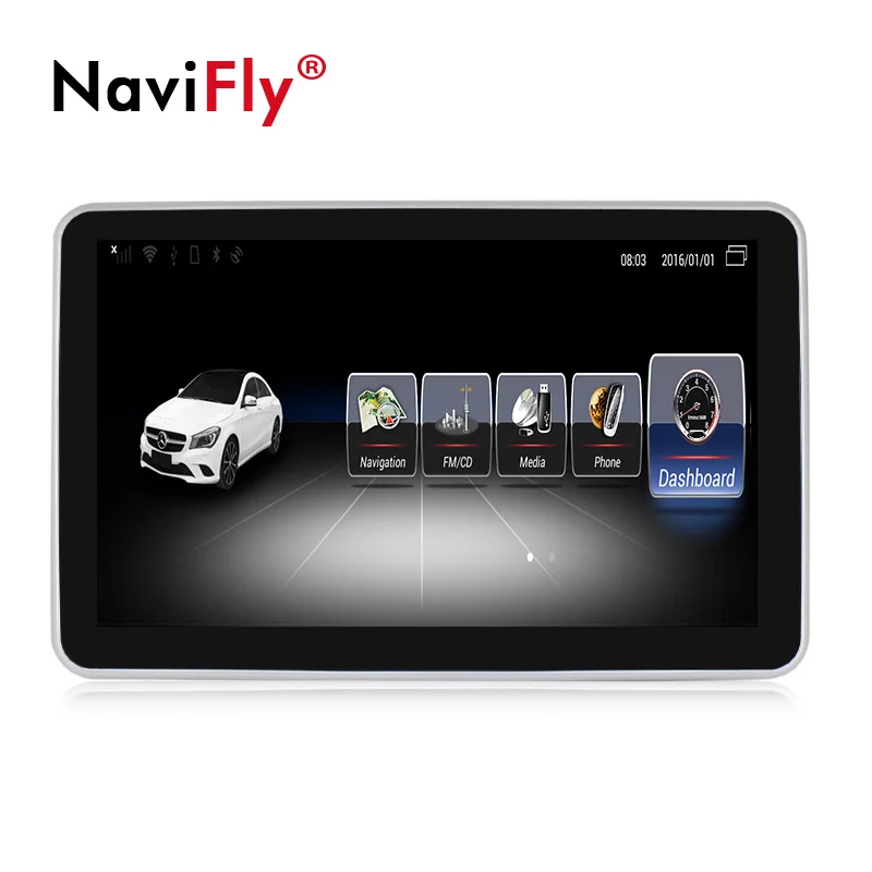 Navifly Android автомобильный мультимедийный плеер для Mercedes Benz B Class W246 2012 2018 Поддержка