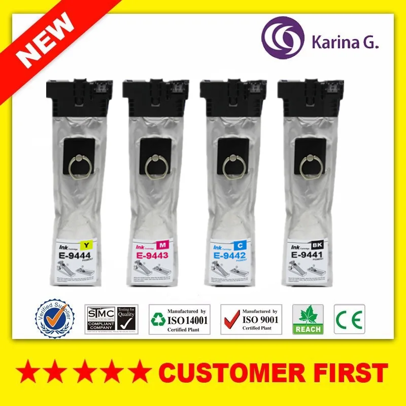 Совместимый с Epson T9441 T9444 пигментные чернила картридж для WorkForce Pro WF C5210DW C5290DW и т.