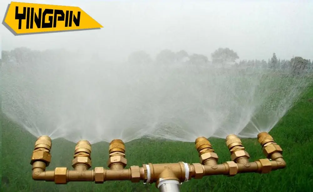 Латунный садовый распылитель с несколькими головками насадка пуля регулируемый