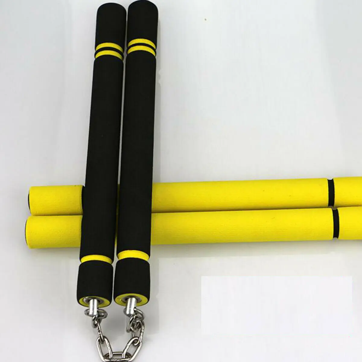 JKD боевое искусство Обучение ПВХ Пена Губка Мягкий карате практики палка Nunchaku