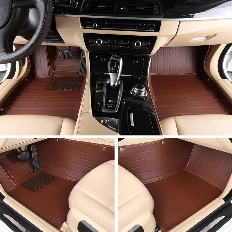 Пользовательские подходят коврики XPE кожа ковер для Volkswagen всех моделей vw passat b5 6