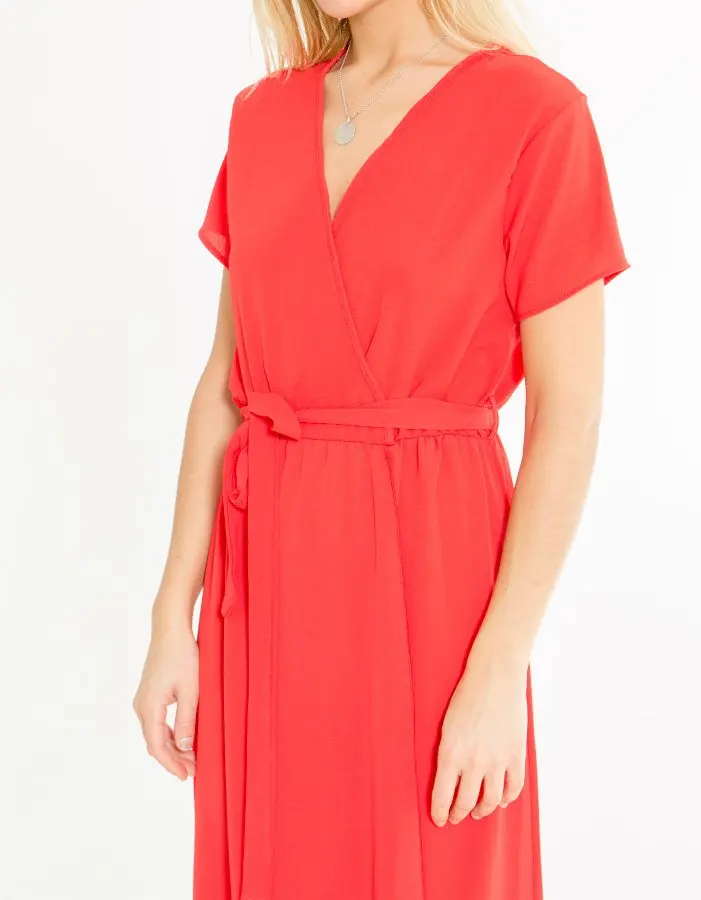 Холодный синий Vestido Largo Крусадо . CB00025-400 SS18 | Женская одежда