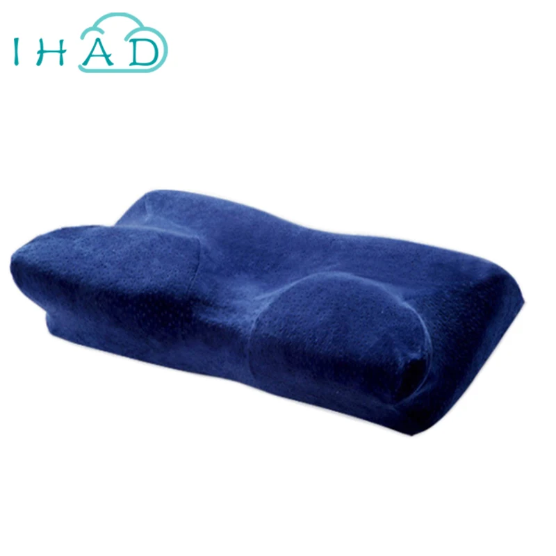 

NEW 4D design butterfly pillow Neck protection Slow Rebound Memory Foam Pillow Health Care Cervical Orthopedic Neck Foam Pillows