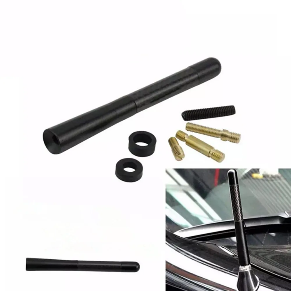 Короткая радиоантенна из углеродного волокна для Hyundai ix35 iX45 ix20 iX25 i10 i20 i30 i40 HB20 Sonata