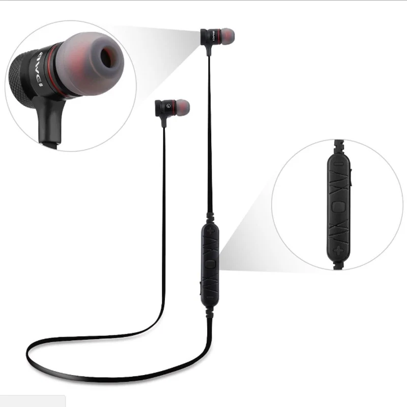 Awei A920BL беспроводные наушники Спортивные Bluetooth соединение с голосовым