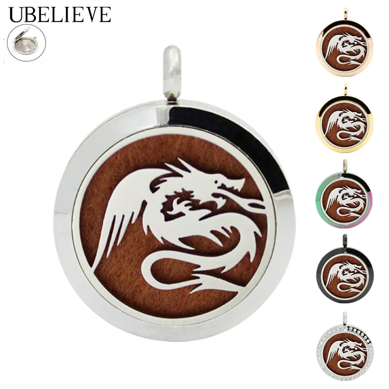 Новейший чокер 30 мм ароматерапия диффузор ожерелье из нержавеющей стали эфирное масло подвеска-диффузор для женщин аромат медальон