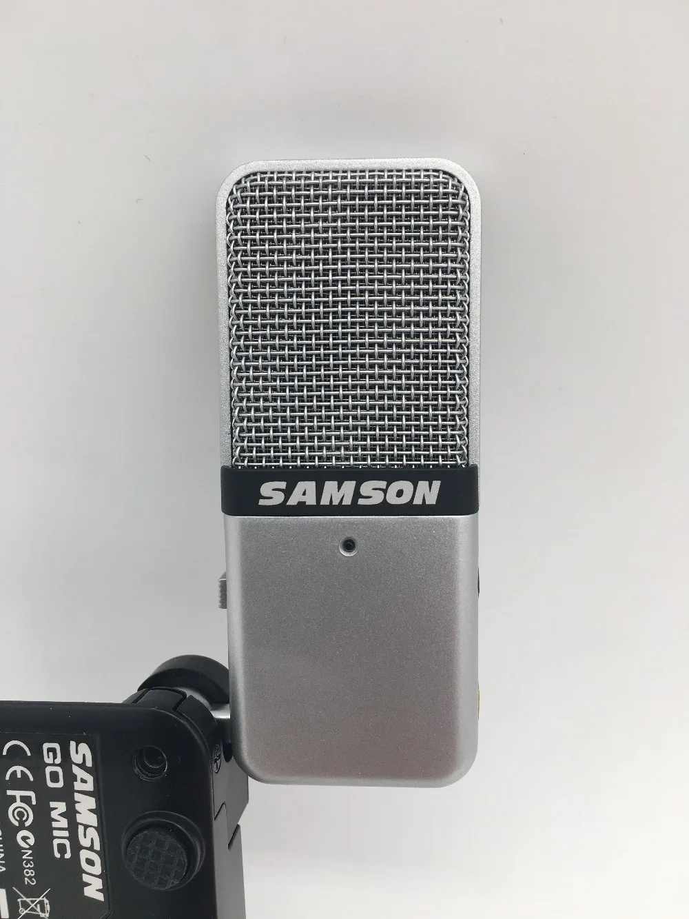 Samson Go Mic Портативный мини-микрофон с зажимом, конденсаторный микрофон с usb-кабелем, чехол для переноски компьютера