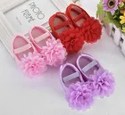 Детская обувь для малышей Lytwtw; Обувь для девочек с кружевными цветами; Обувь для малышей; Обувь для новорожденных