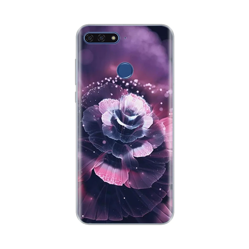 NO.59 Для huawei Honor 7A pro 5,7 дюймов AUM-L29 Чехол Мягкий Силиконовый ТПУ для телефона задняя крышка 360 Защитный чехол для huawei Honor 7A pro 7aPRO - Цвет: NO.59