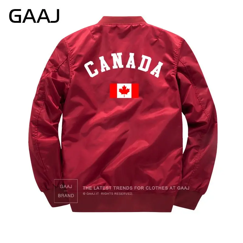 GAAJ принт Канада куртка с изображением флага Мужская водонепроницаемая осенняя куртка флис Военный Стиль Повседневная армейская зеленая зимняя 6XL 7XL 8XL P