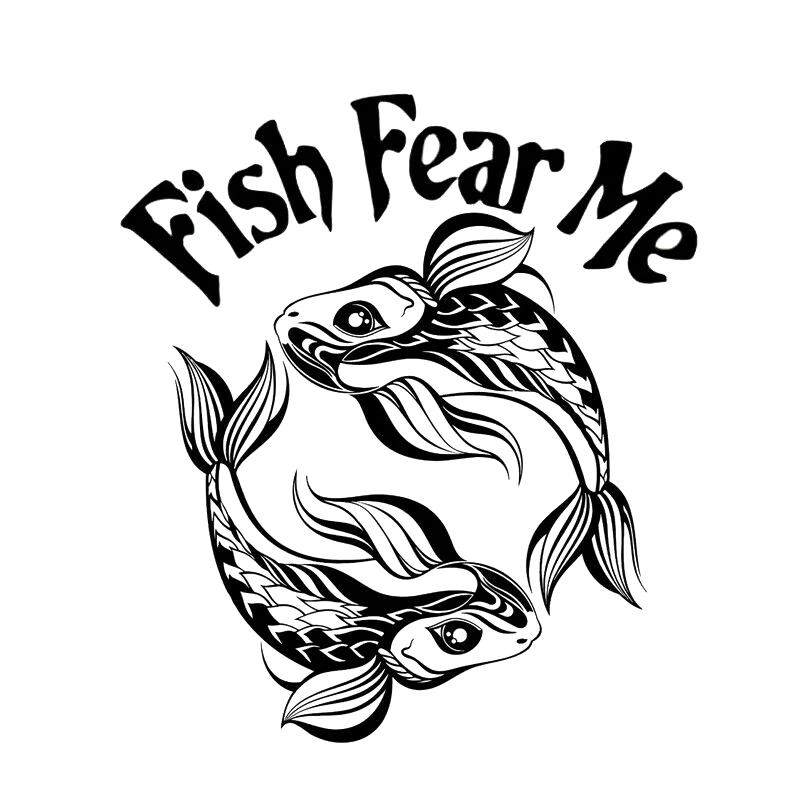 

Fish For Auto Car Bumper Window Vinyl Decal Sticker Decals Decor A Pair Handsome And Cool Stickers