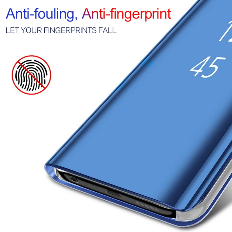 Чехол для Huawei Honor 10 lite легкий зеркальный кожаный откидной защитный чехол 10i