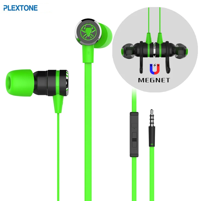 Plextone вкладыши Игровые наушники магнит с шумоподавлением стерео для Xiaomi |