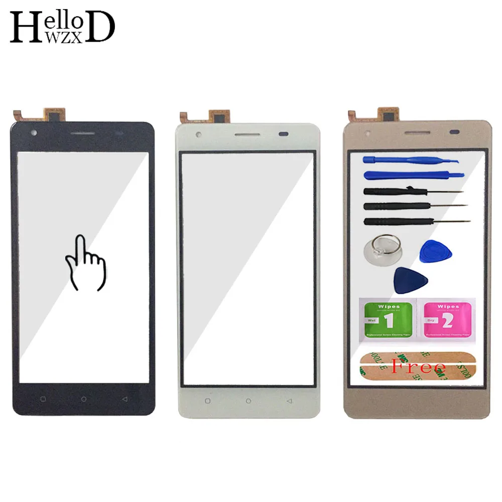 HelloWZXD 5,0 ''Сенсорное стекло для Oukitel C5 Pro сенсорный экран стекло дигитайзер панель сенсорный экран Переднее стекло объектив сенсор+ клей