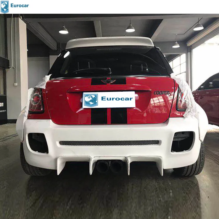 Для MINI cooper R56 обвес обновление до LB walk Стиль FRP материал 2007~ год