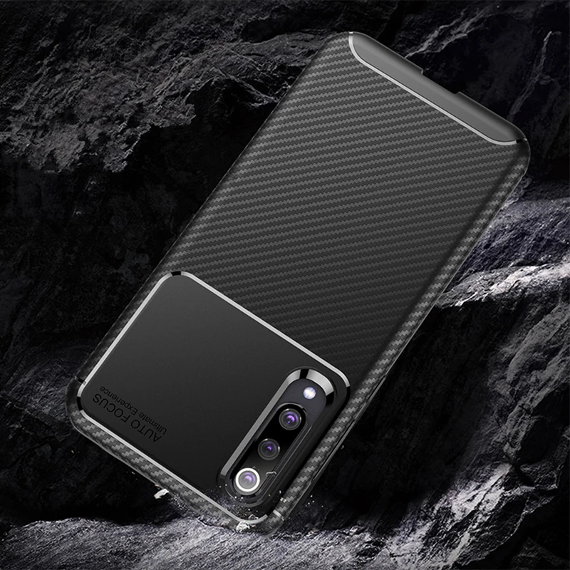 Чехол из углеродного волокна для Xiaomi Mi 9 SE Mi9 Mi9SE роскошный тонкий прочный защитный