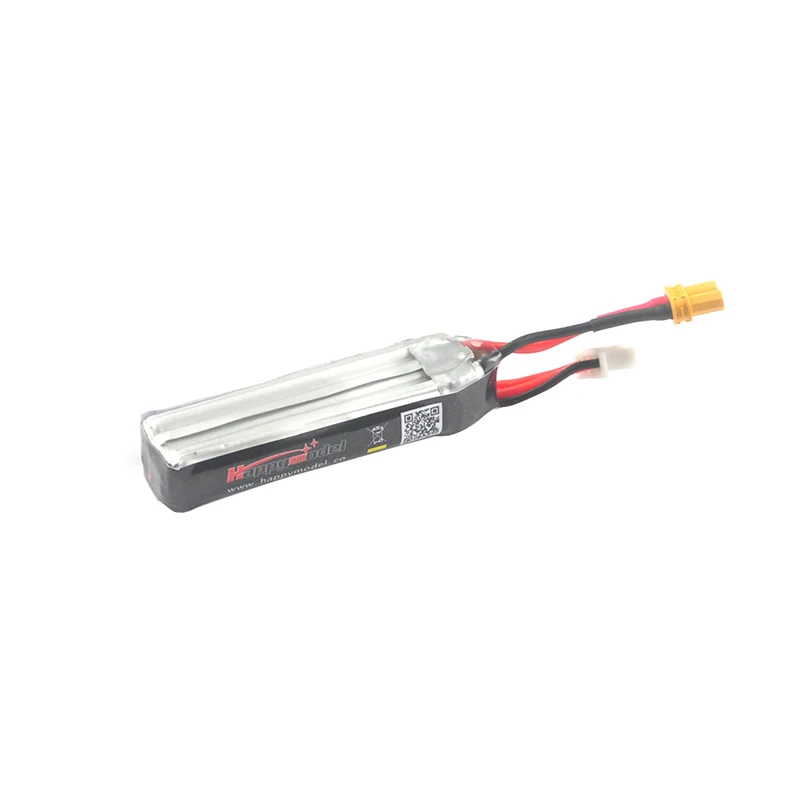 

Happymodel 3S 11.4v 300mah LIPO LIHV XT30 Connector for Mobula7 Mobula 7 HD Sailfly-X URUAV UR85 UR85HD RC FPV Drone Quadcopter