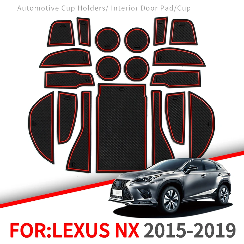 Противоскользящий коврик для ворот Lexus NX 200T 300 300H AZ10 2015 2016 2017 2018 2019 аксессуары