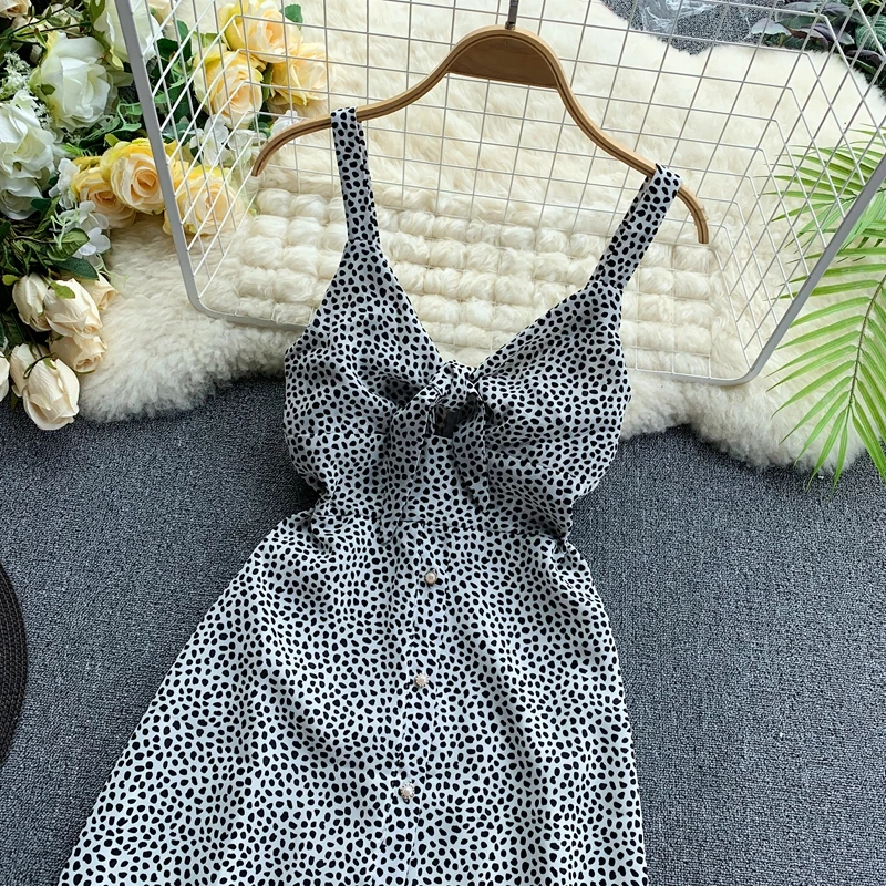 2019 Новое модное женское платье сексуальное с v образным вырезом без рукавов