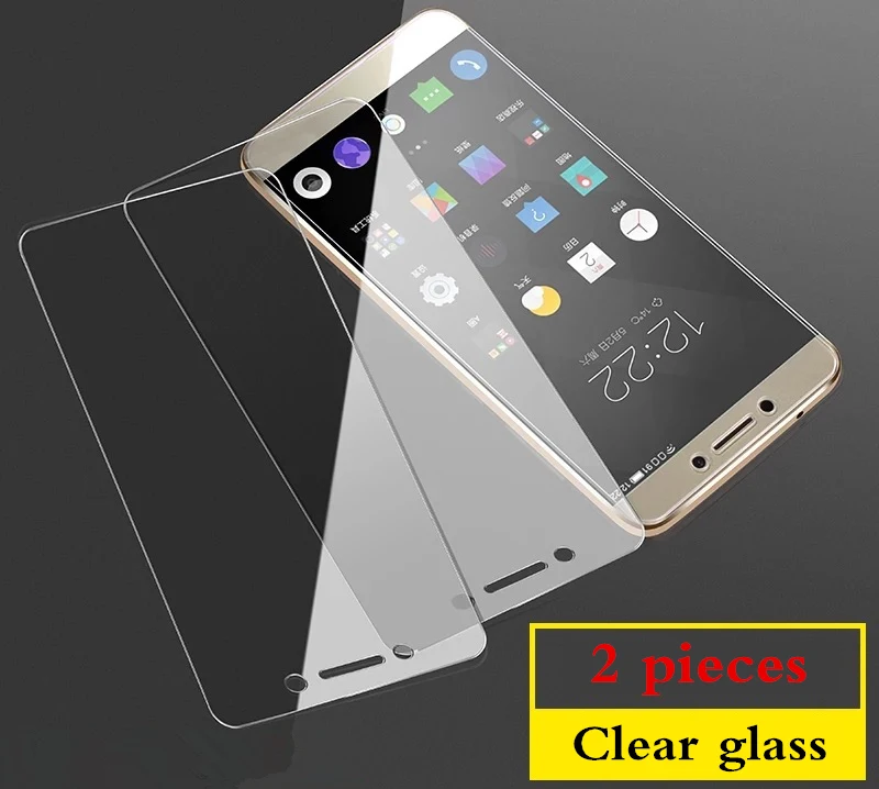 HD glass 2pcs 2 шт закаленное стекло для Letv Leeco Le Max 2 стекло протектор экрана 9H 5," анти Blu-Ray стекло для Leeco Le Max 2X820X829 - Цвет: HD glass 2pcs
