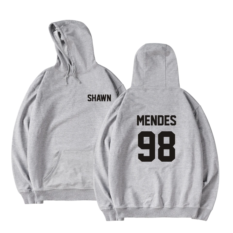 Толстовка Shawn Mendes женская с капюшоном свитшот принтом в стиле хип хоп худи