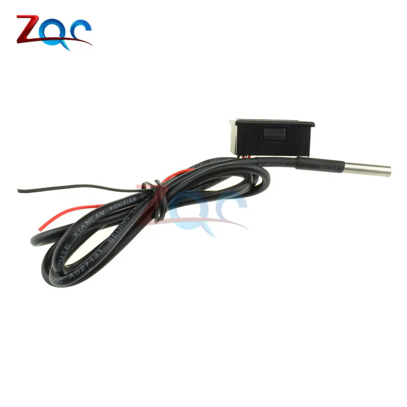 Цифровой светодиодный мини-термометр красный Мини-термометр 0 36 дюйма с датчиком