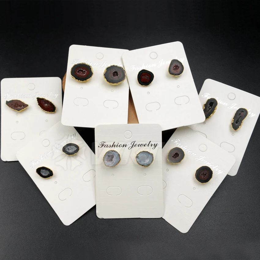 WT E330 оптовая продажа женские серьги из искусственного кварца высокого качества