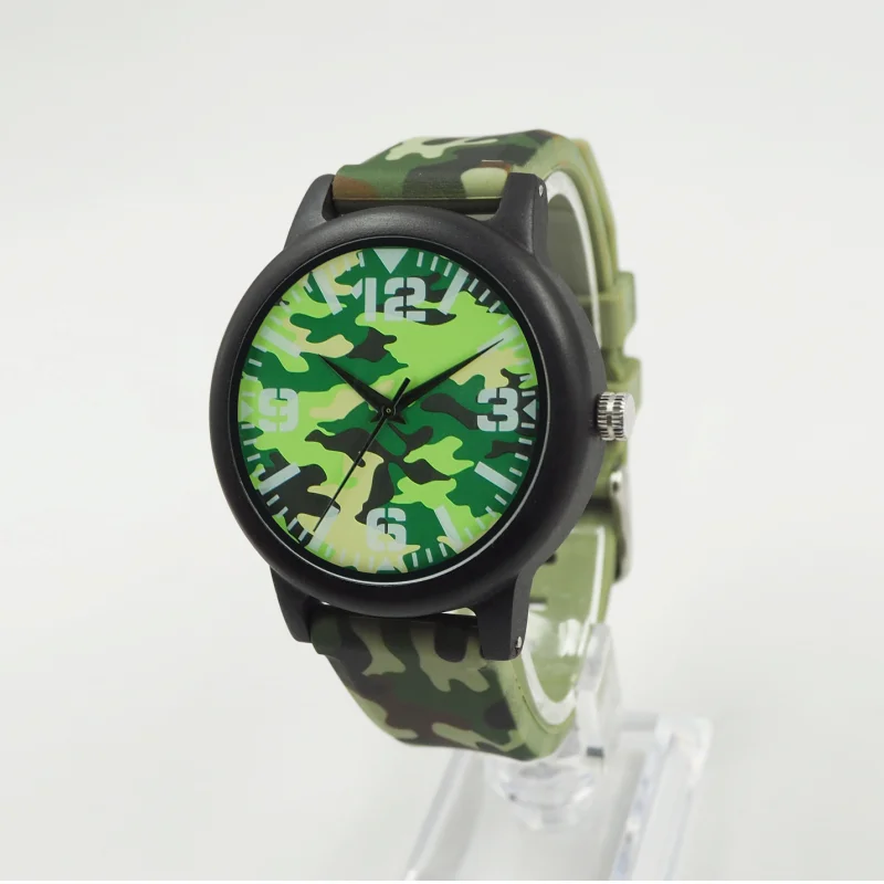 Новинка 2017 года зеленый запястье Часы для подростков кварцевые наручные