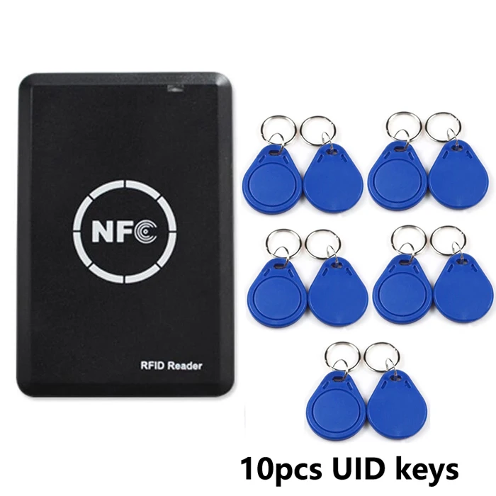 Writer 10keys 13,56 МГц M1 считыватель карт писатель rfid Копир Дубликатор NFC RFID считыватель смарт-карт писатель - Цвет: Writer 10keys
