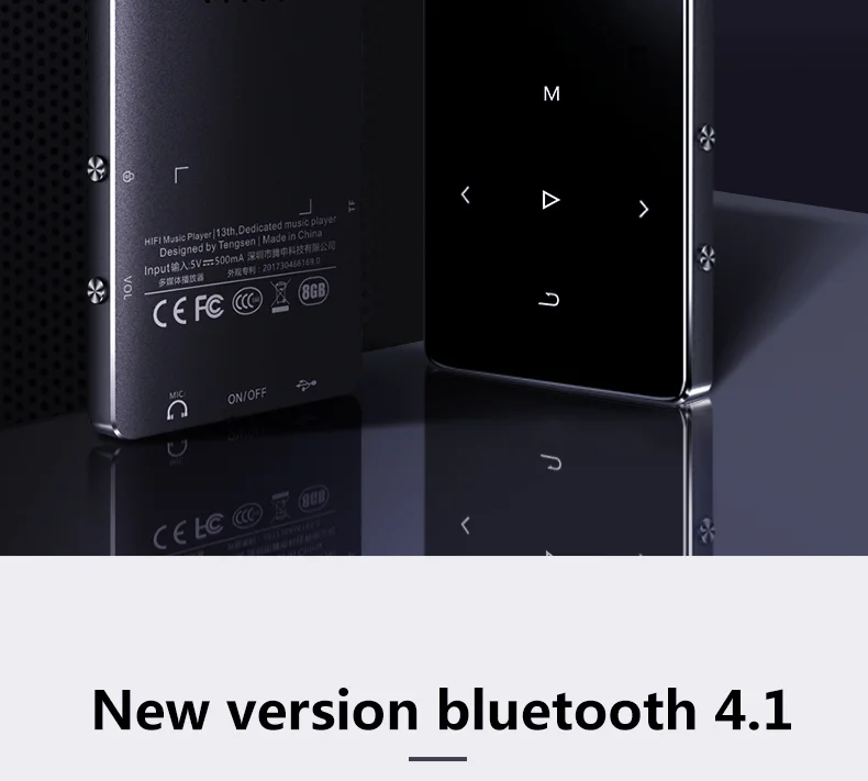 IQQ новая версия MP3-плеер с bluetooth Динамик Сенсорный экран и встроенный 16G HiFi портативный walkman с радио/FM/запись