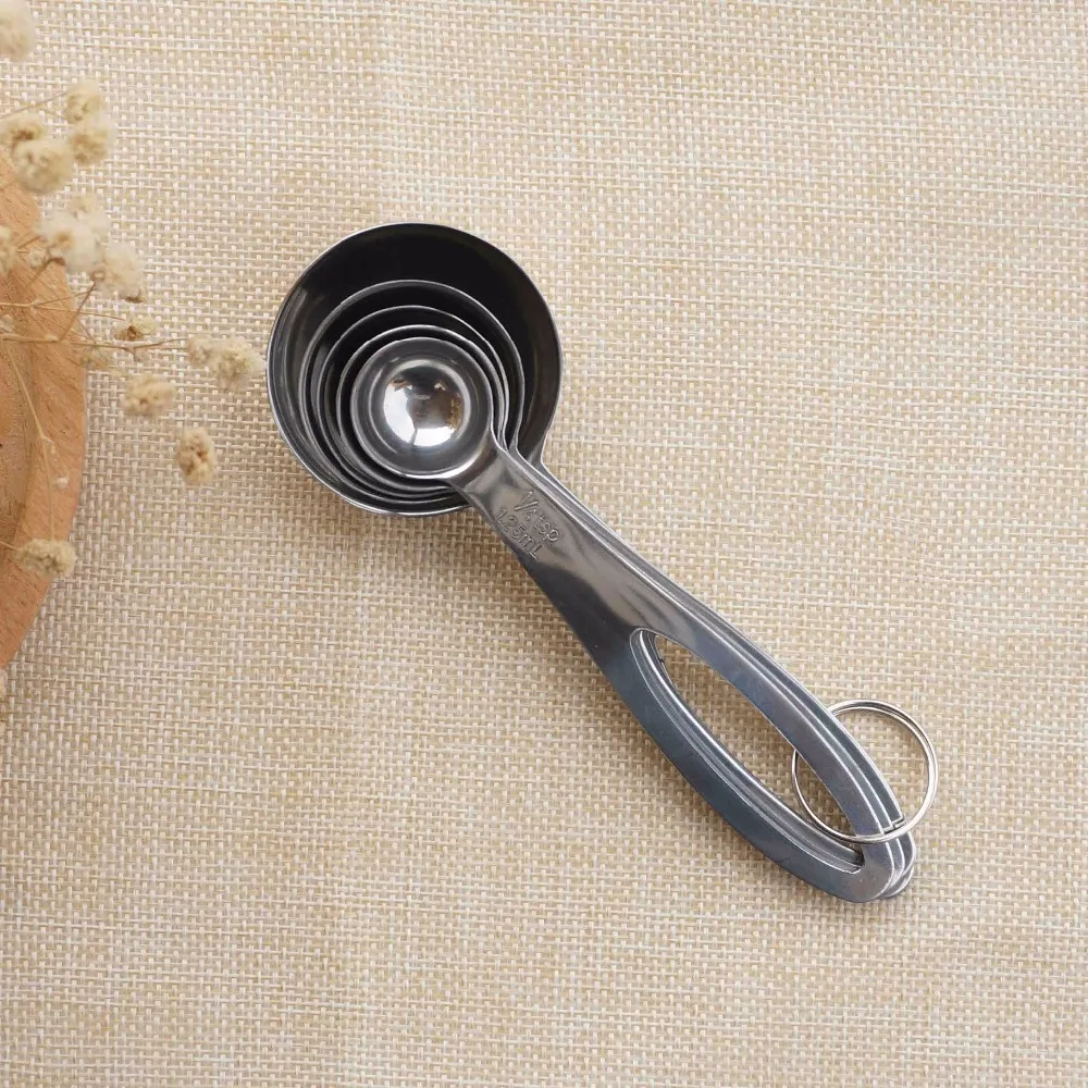 5 шт. мерная ложка из нержавеющей стали для приготовления чая выпечки и чашка