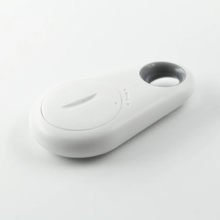 Pet Smart Mini Bluetooth gps трекер анти-потеря двусторонняя сигнализация собака кошка ключ сумка кошелек детский трекер без батареи - Цвет: White