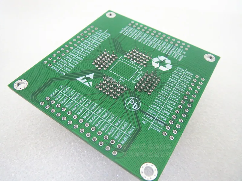 100% новый и оригинальный YAMAICHI LQFP100 PIC24FJ256GB110 0 4 мм IC сжигающий адаптер для сиденья