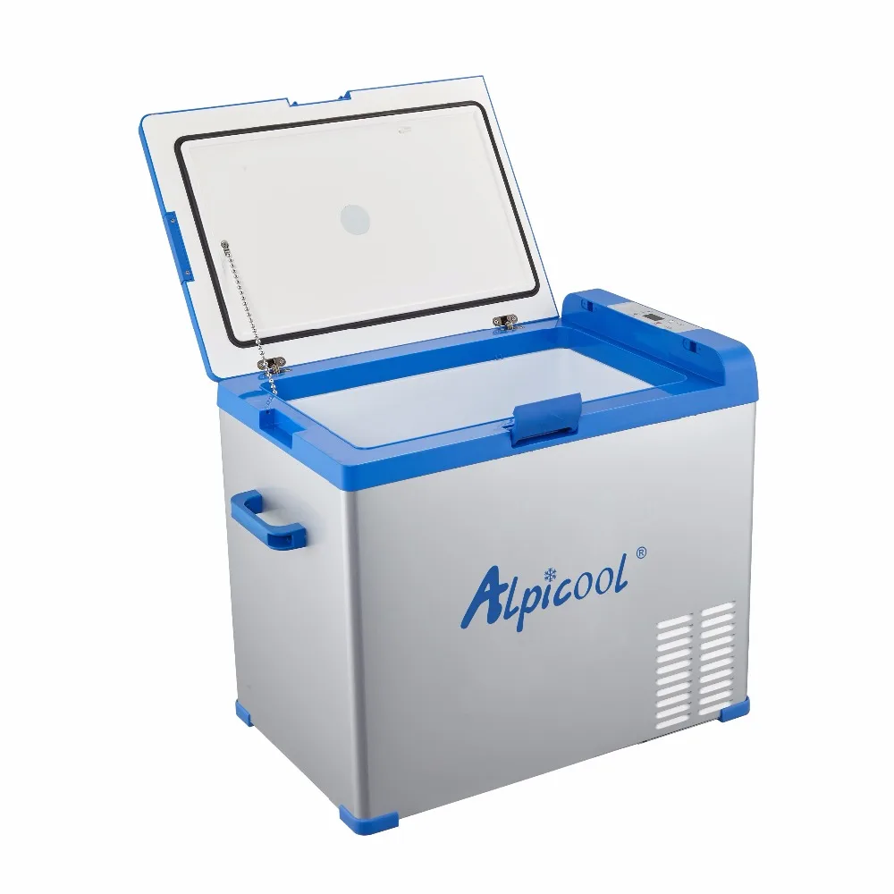 Alpicool серии 50L Новый компрессорный морозильник автомобильный холодильник AC 12 В DC24V