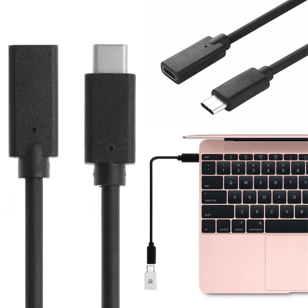 Удлинительный кабель USB 3 1 Type C для Samsung S8 LG G6 G5 Oneplus 2 3T Nintendo Switch MacBook Huawei P9 P10 Mate|extension