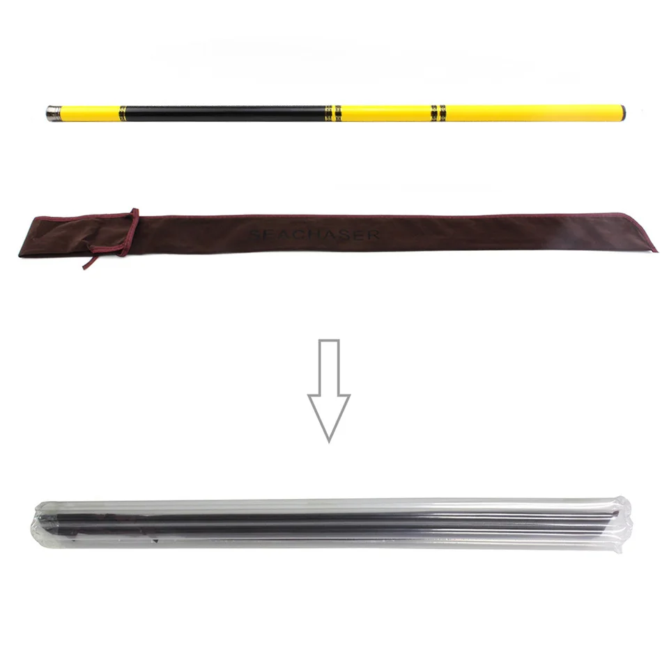 3.6m-7.2m Telescopic Carbon Fiber Super Hard Ultra Light Carp Fishing Pole Stream Rod Hooks and free 1-3 tips | Спорт и развлечения