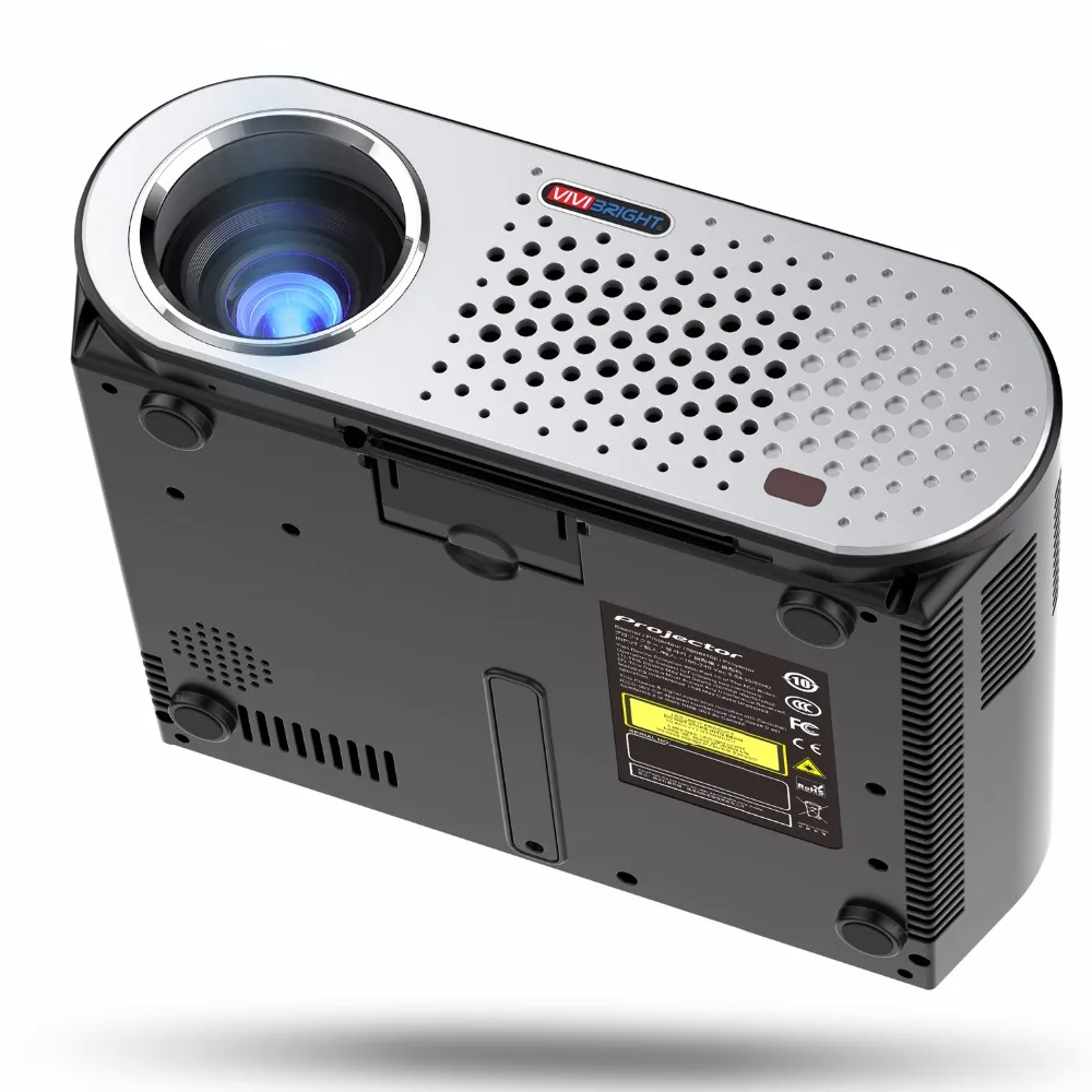 VIVIBRIGHT GP90 свет ЖК-дисплей Технология проектор 1280*800 Домашний Театр высокое Яркость