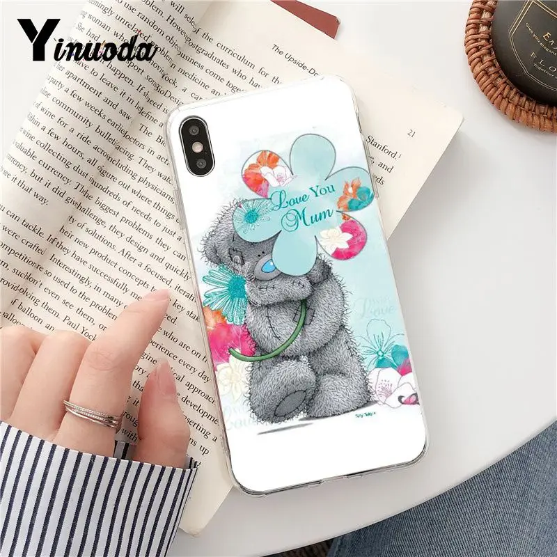Мягкий чехол Yinuoda Me To You Bear Teddy для iPhone 8 7 6 6S Plus X XS MAX 5 5S SE XR 10 | Мобильные телефоны и