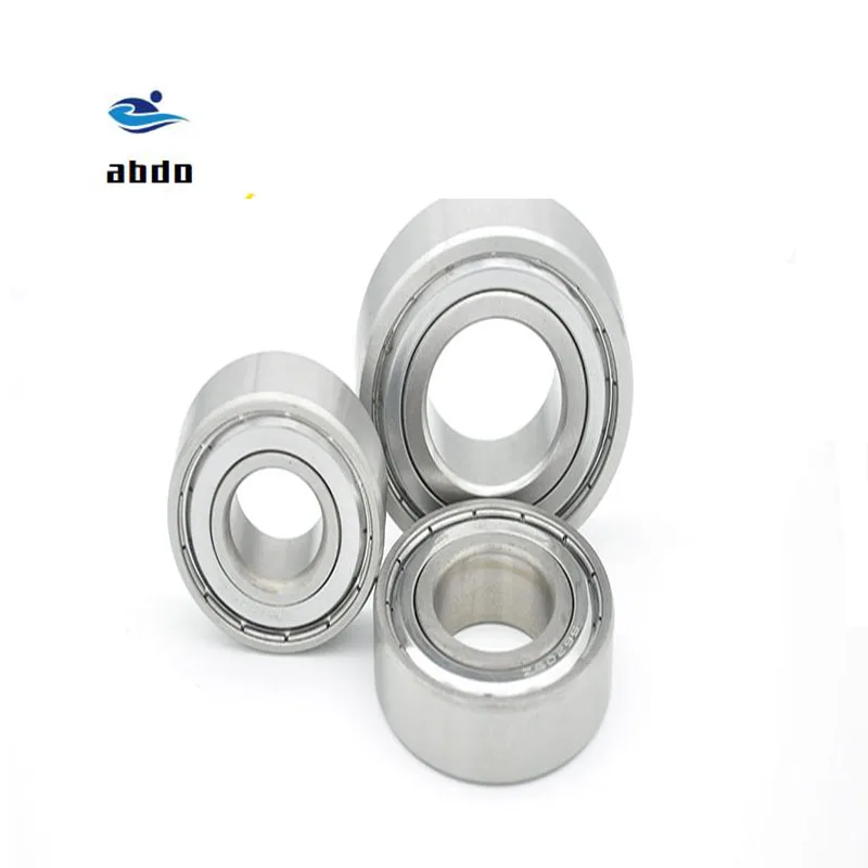 

50pcs/Lot High quality ABEC-5 605ZZ 605Z 605-2Z 605 ZZ 5x14x5mm Deep Groove ball bearing 5*14*5mm Mini Miniature Ball Bearing