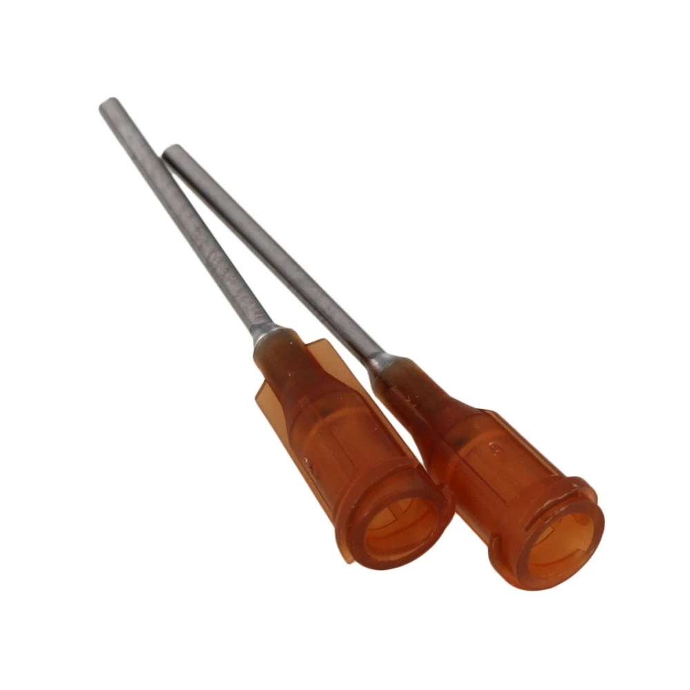 

100 x Dispensing Blunt Needle Tip 15Ga 1" for Liquid Adhesive Glue