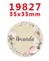 PR-19827 Наборы для творчества Герой мультфильма с плоской задней частью Плоские наклейки 30 штук. PR-19812-19844 - Цвет: PR-19827