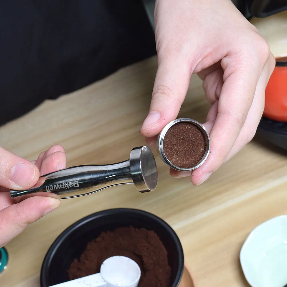 Многоразовые капсулы кофе nespresso кафе Темпер складской набор из нержавеющей стали, многоразовый капсула NESPRESSO эспрессо кофеварка инструменты