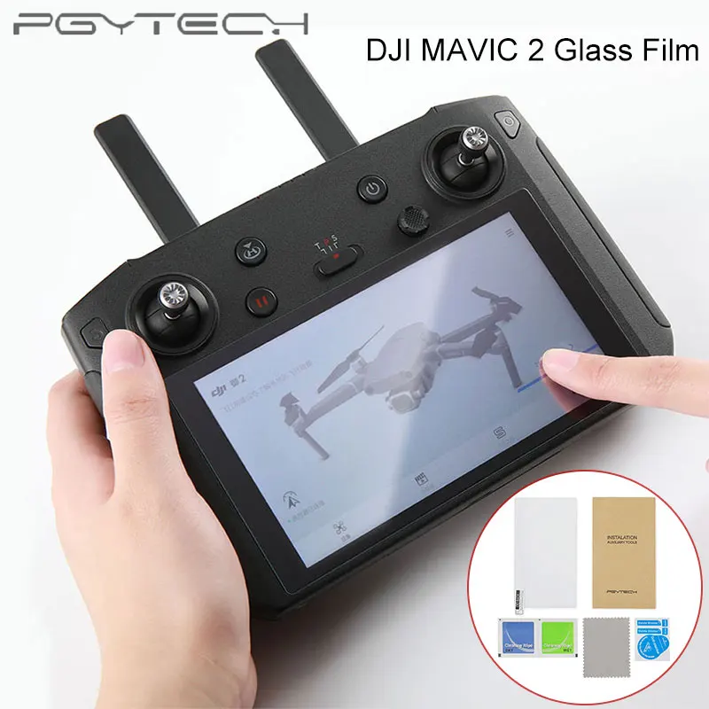 PGYTECH Защитная пленка для экрана из закаленного стекла пленка для DJI MAVIC 2 PRO& ZOOM Drone Smart контроллер аксессуары
