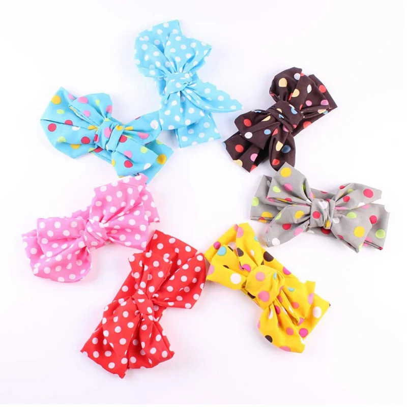 Новый 2021 &quotсделай сам&quot для детей девочек тюрбан узел обруч волос с большим